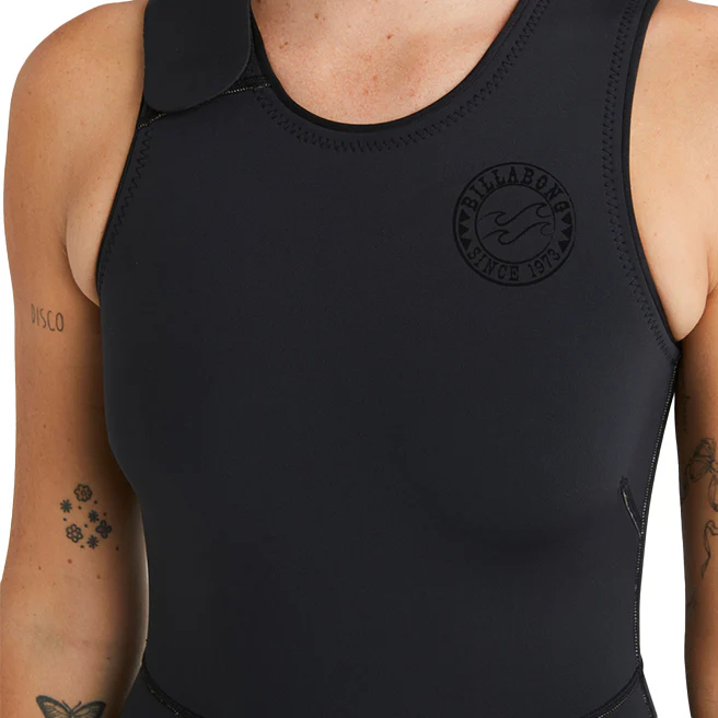 Billabong | Long Jane Femme Sol Sistah Natural Front Zip - 2/2mm - Image 4