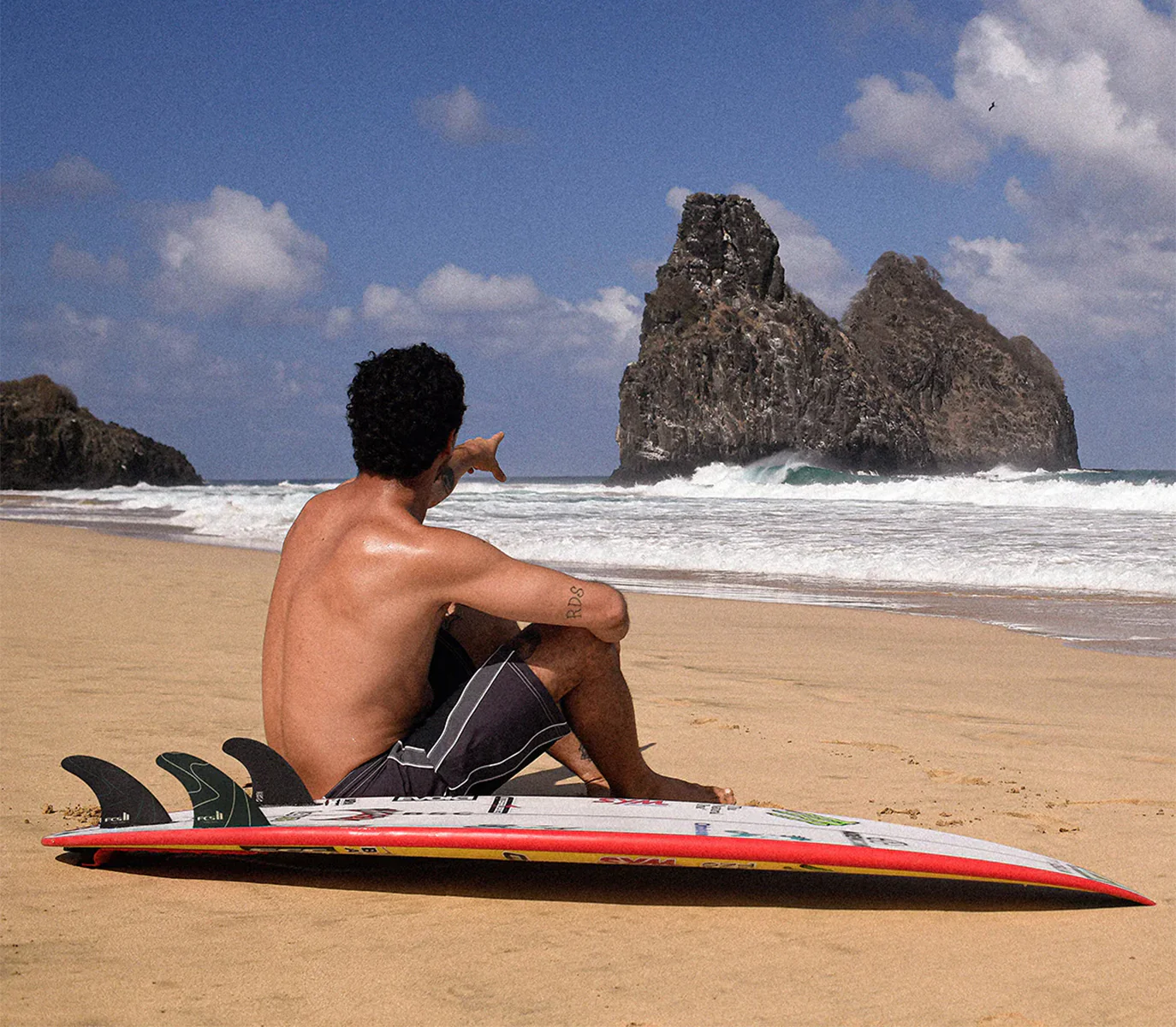FCS | Leash Surf Yago Dora Signature All Round Essential Cheville - 7mm - Image 2