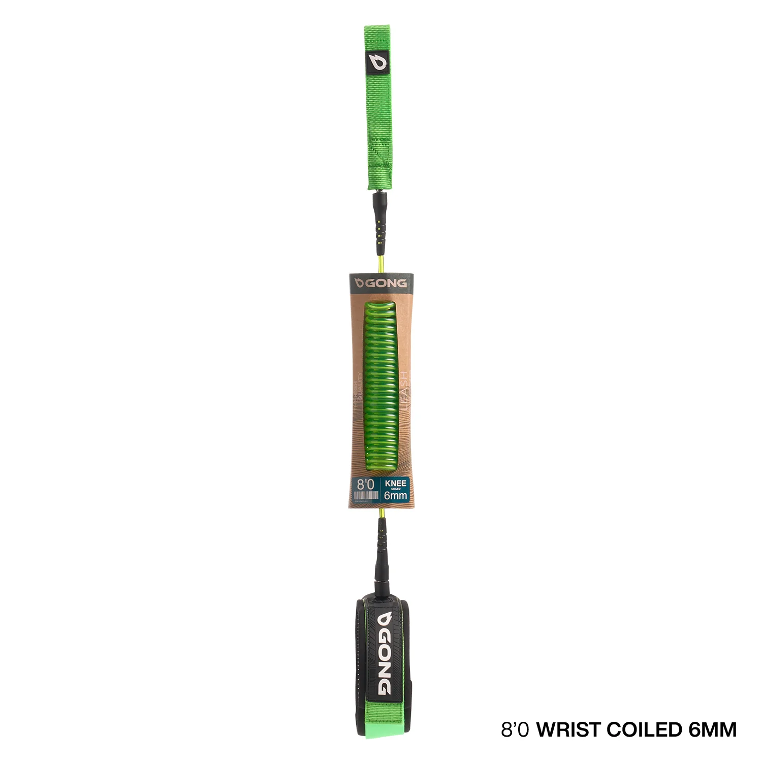 GONG | Leash SUP Coiled Genou - 6mm - Image 12