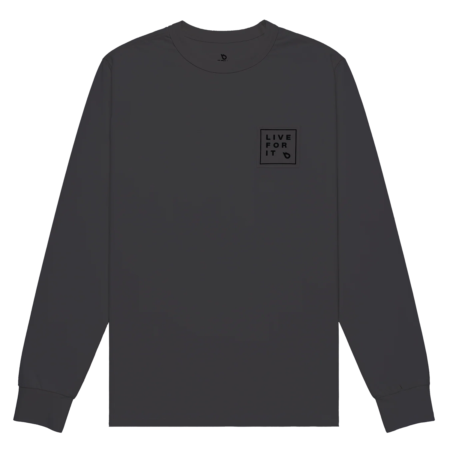 GONG | T-Shirt Manches Longues Live For It Patch Unisexe Coton Biologique - Image 16