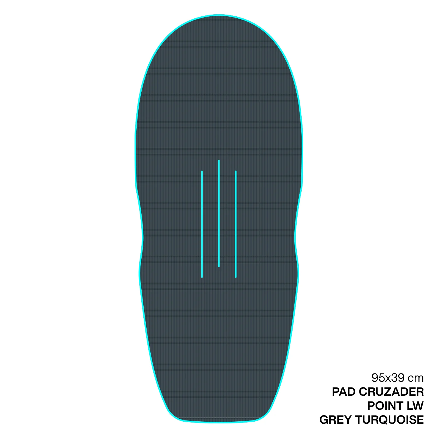 GONG | EVA Wingfoil Ridge Traction Pad Shape Cruzader Point - Image 3
