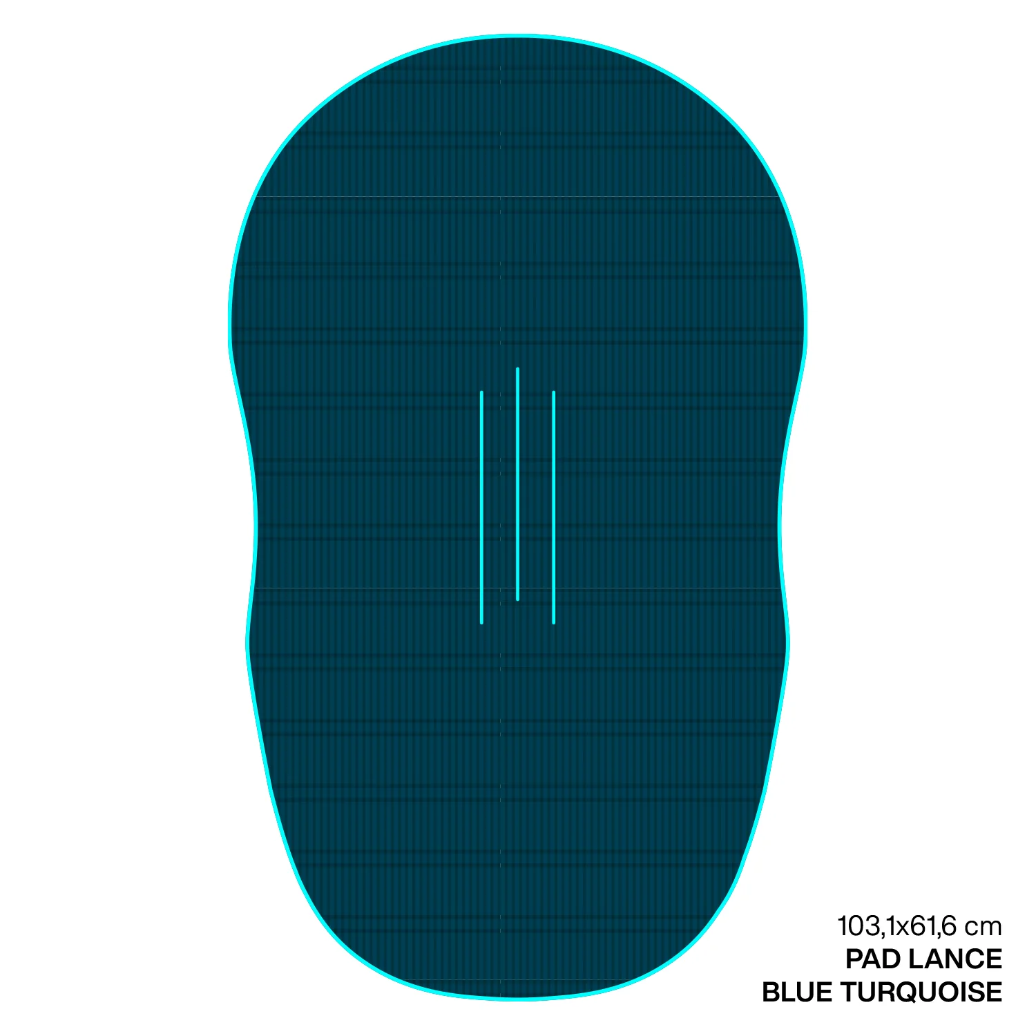 GONG | EVA Wingfoil Ridge Traction Pad Shape Lance - Image 4