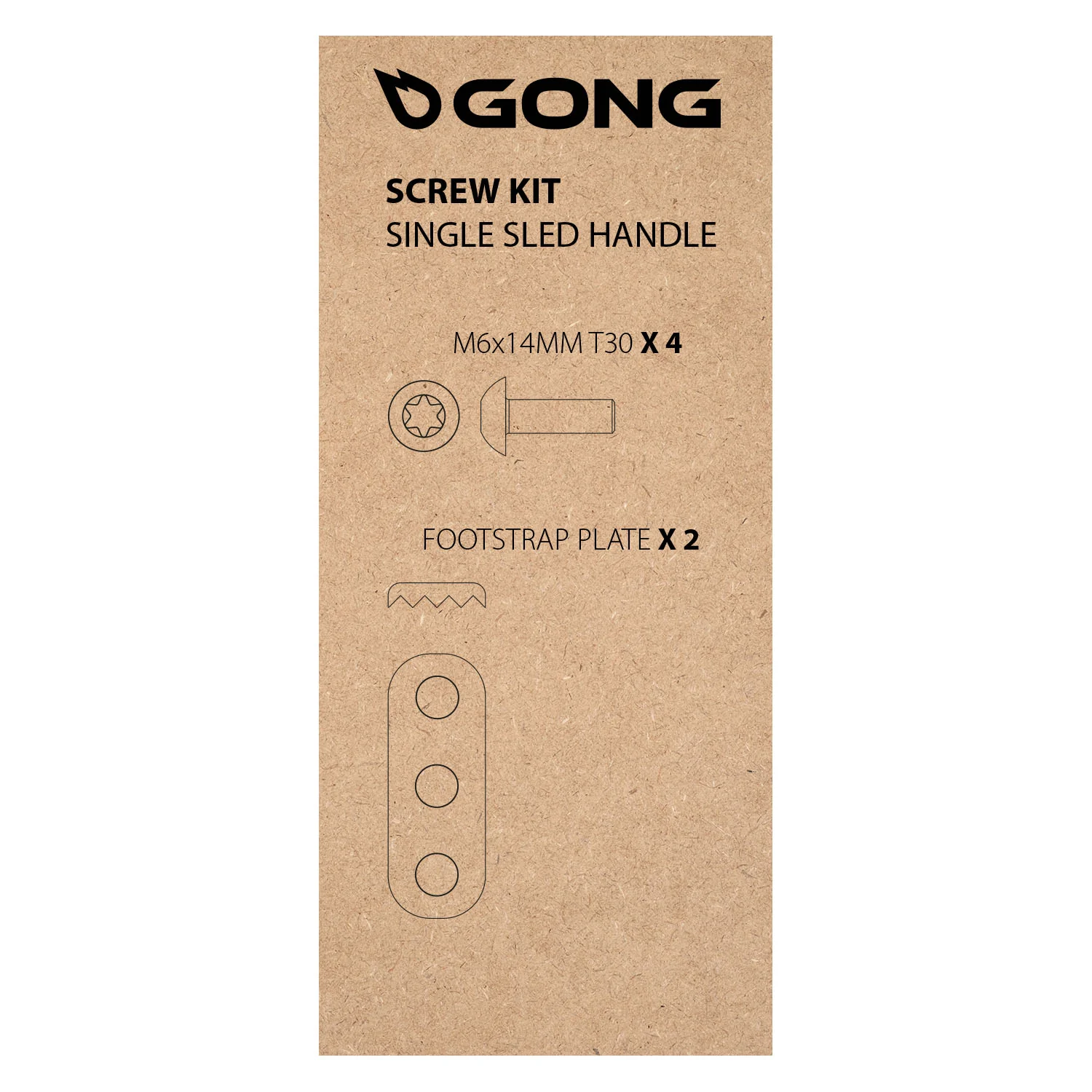 GONG | Kit de vis pour poignée de Sled - Image 2