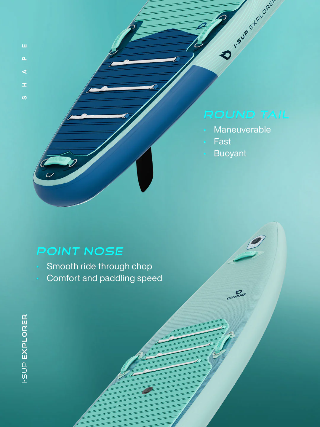 GONG | SUP Inflatable I-SUP Explorer - Image 14