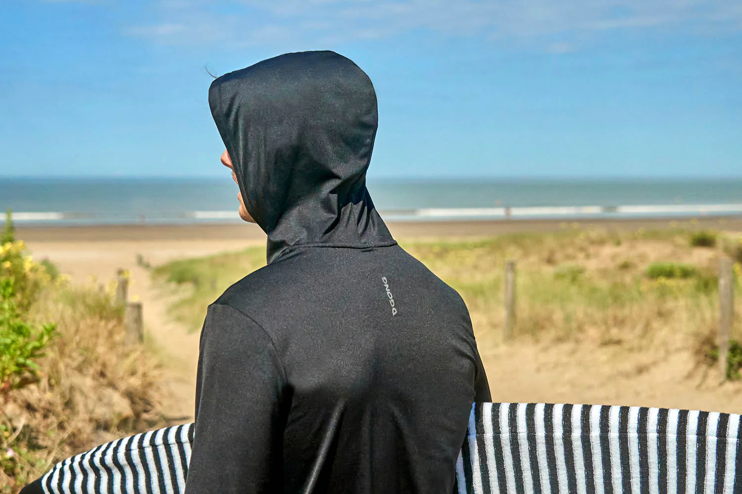 GONG | T-shirt Lycra UPF 50+ Eco Sunguard Longsleeves Hooded - Image 13