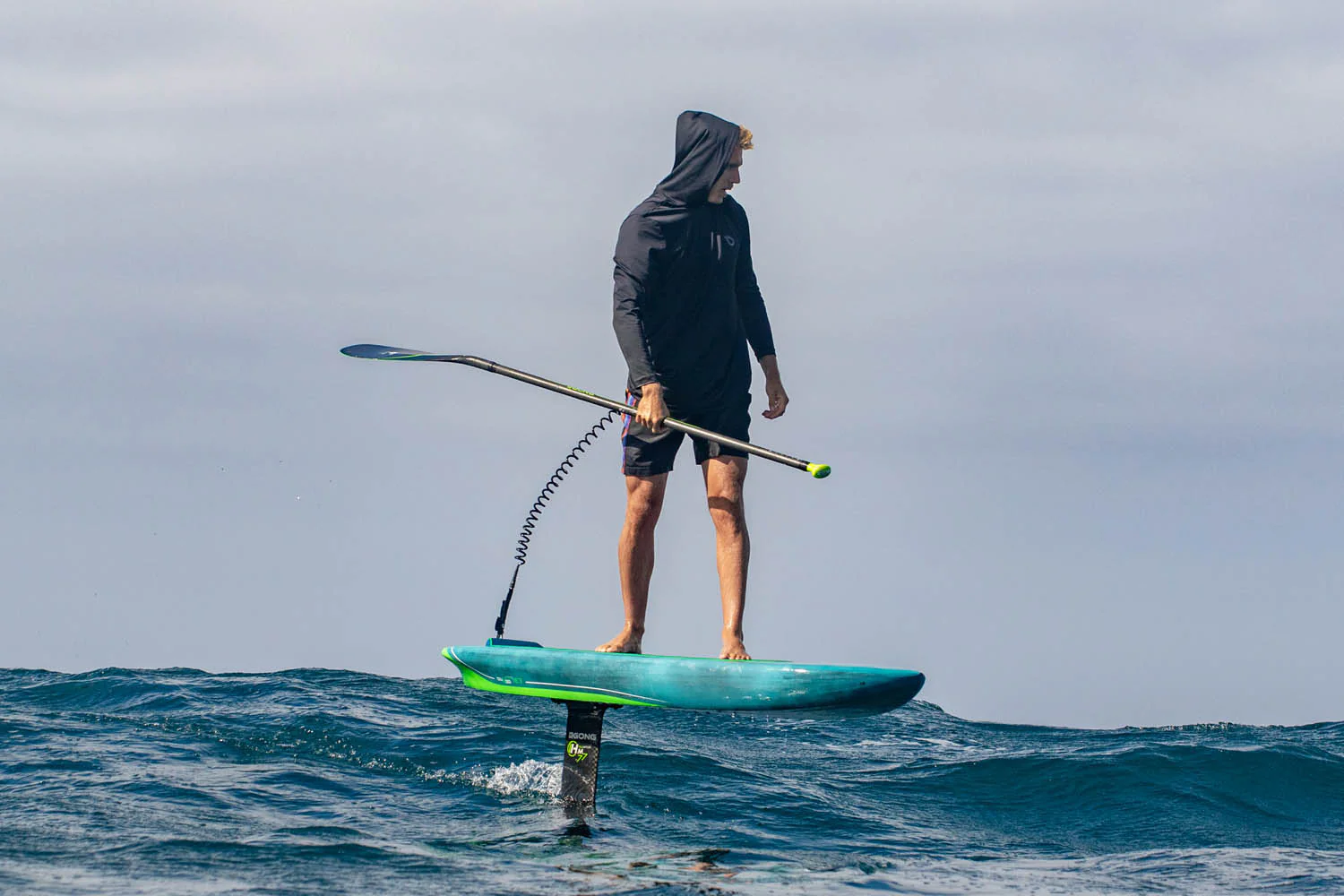 GONG | T-shirt Lycra UPF 50+ Eco Sunguard Longsleeves Hooded - Image 15