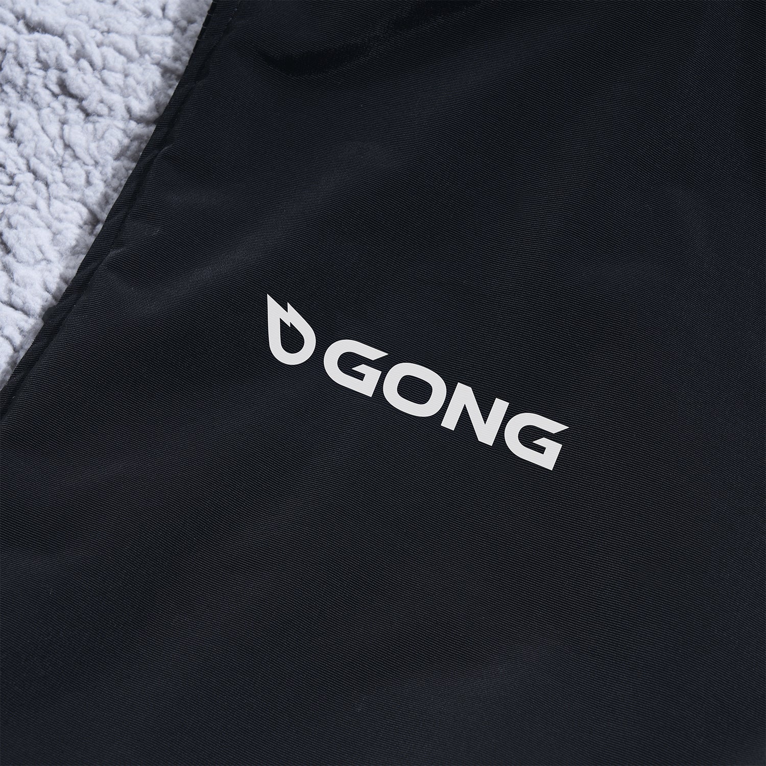 GONG | Poncho Dryfleece Imperméable Noir - Image 7