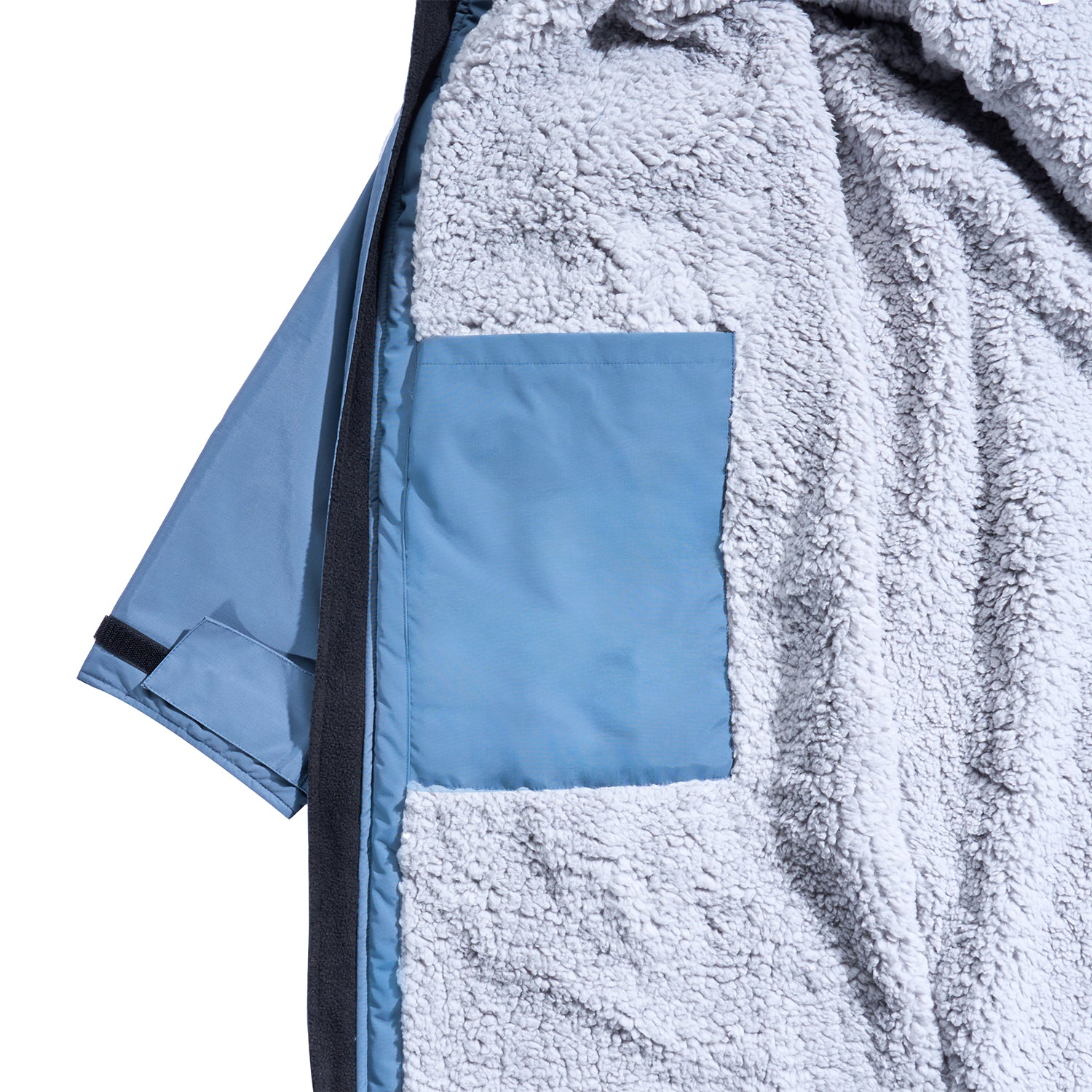 GONG | Poncho Dryfleece Imperméable Bleu - Image 4
