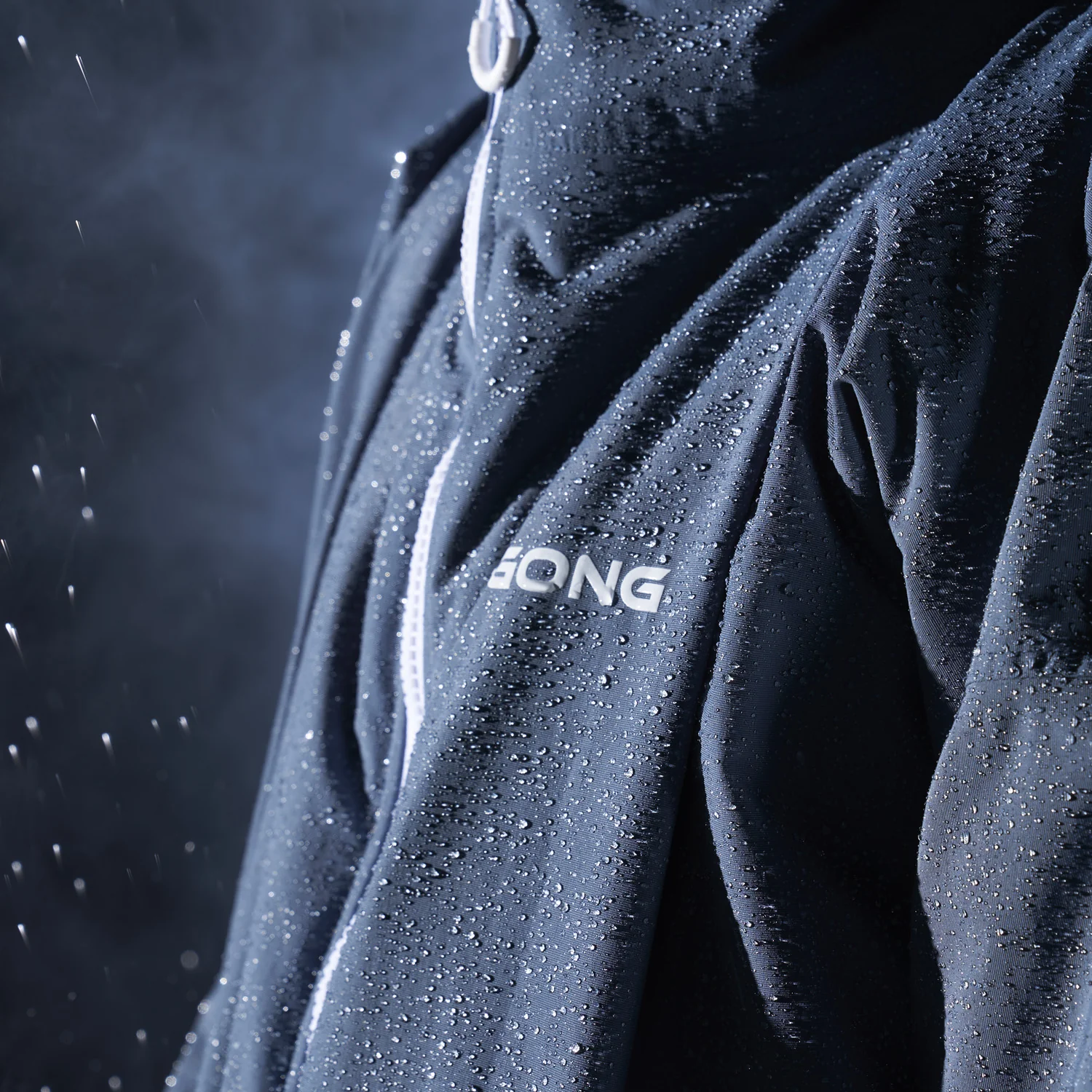 GONG | Poncho Imperméable Rose / Crème - Image 9