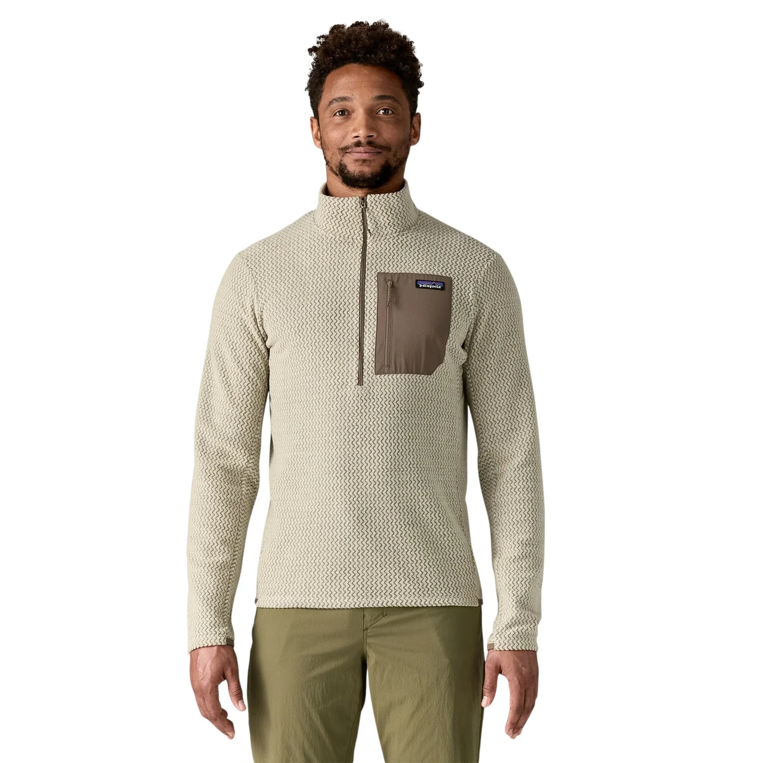 Patagonia | Sweat-Shirt Demi-Zip Homme R1 Air - Image 6