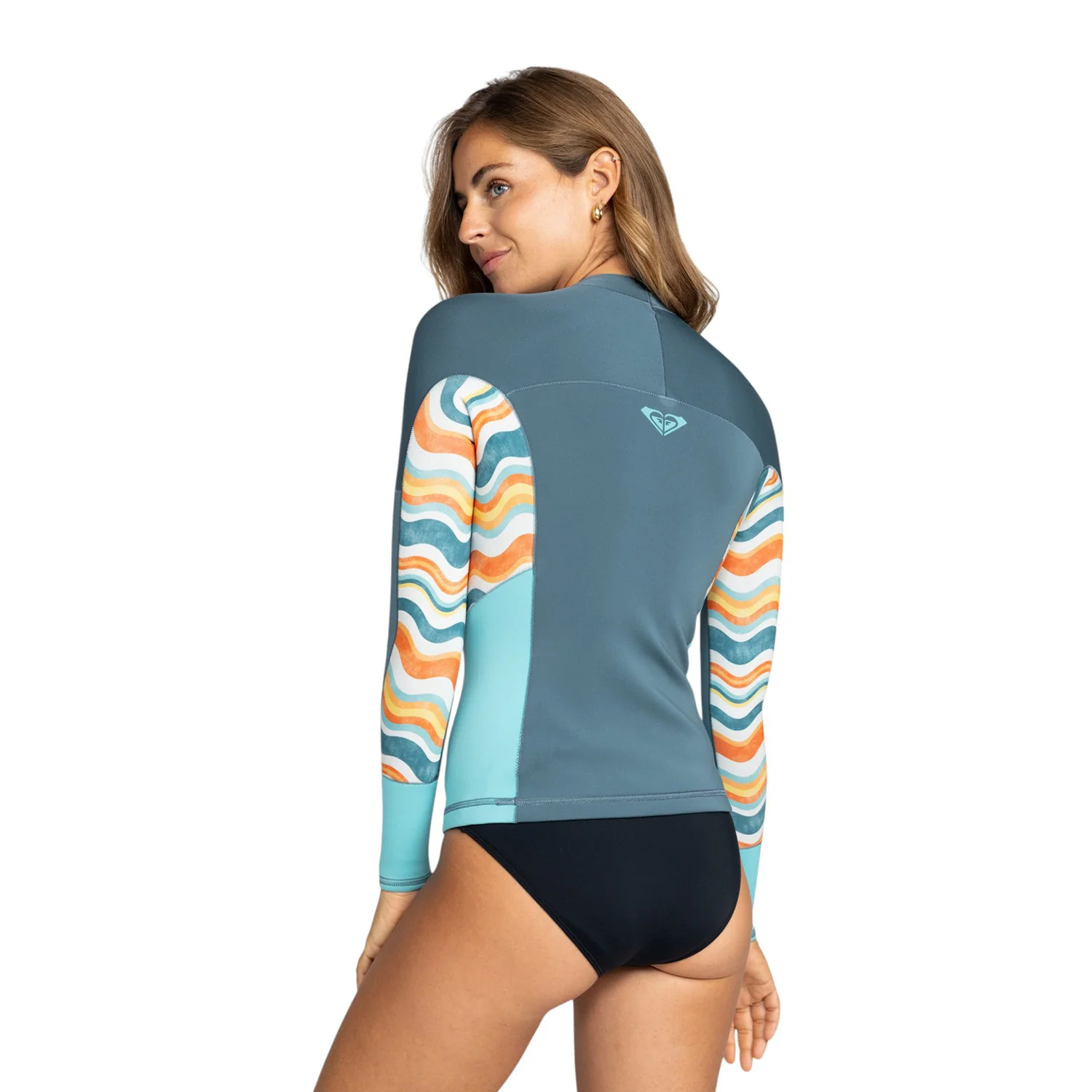 Roxy | Top Néoprène à Manches Longues Femme Swell Series Free Zip - 1mm - Image 2