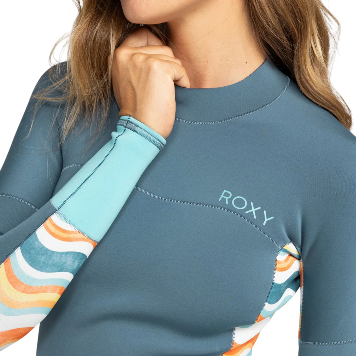 Roxy | Top Néoprène à Manches Longues Femme Swell Series Free Zip - 1mm - Image 4