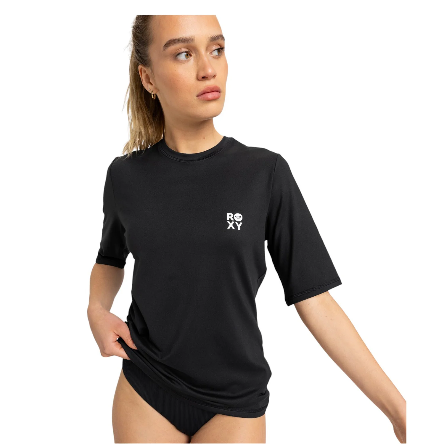 Roxy | Lycra Manches Courtes Femme Happy Waves - Image 3