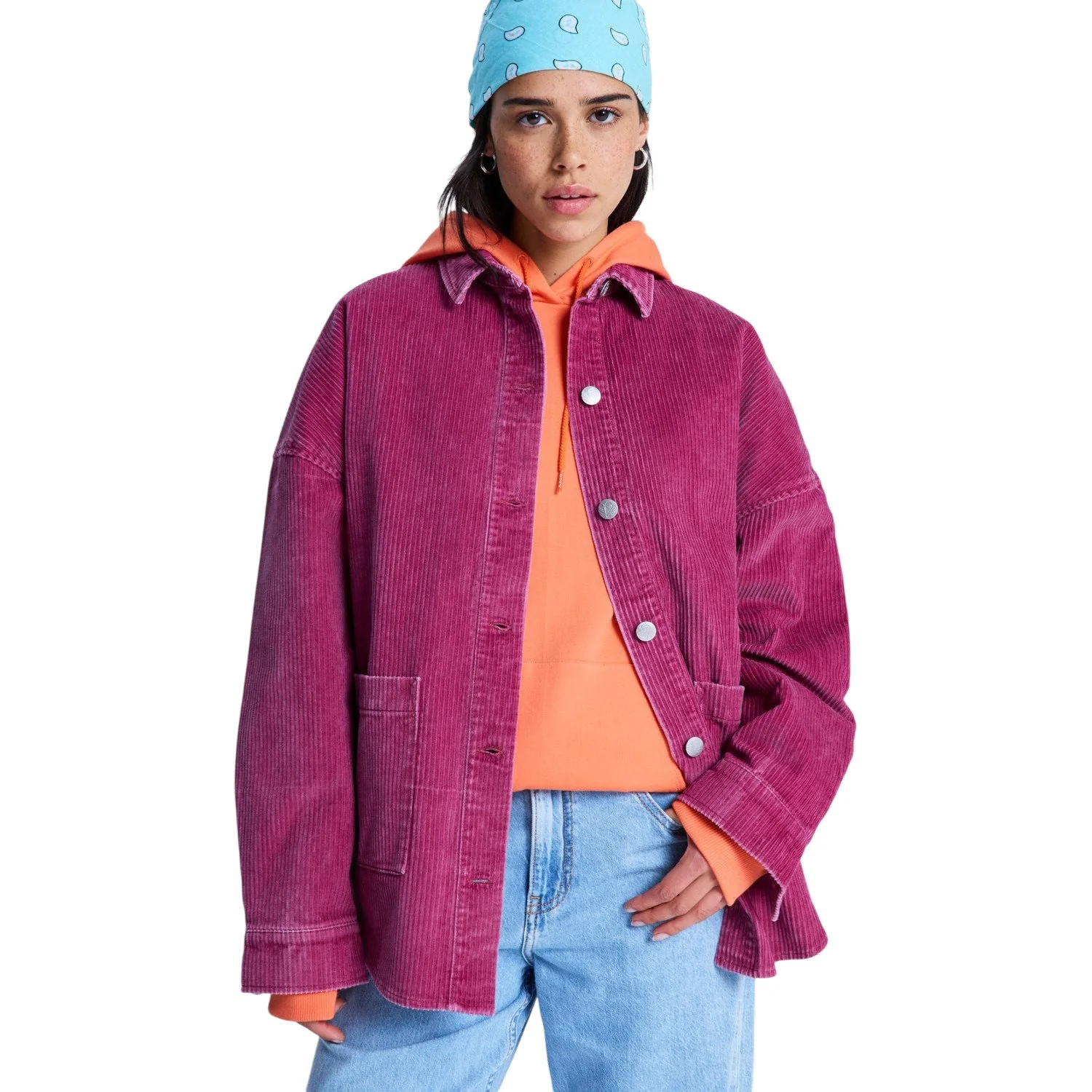 Roxy | Chemise en Velours Côtelé Femme Kick Back Washed