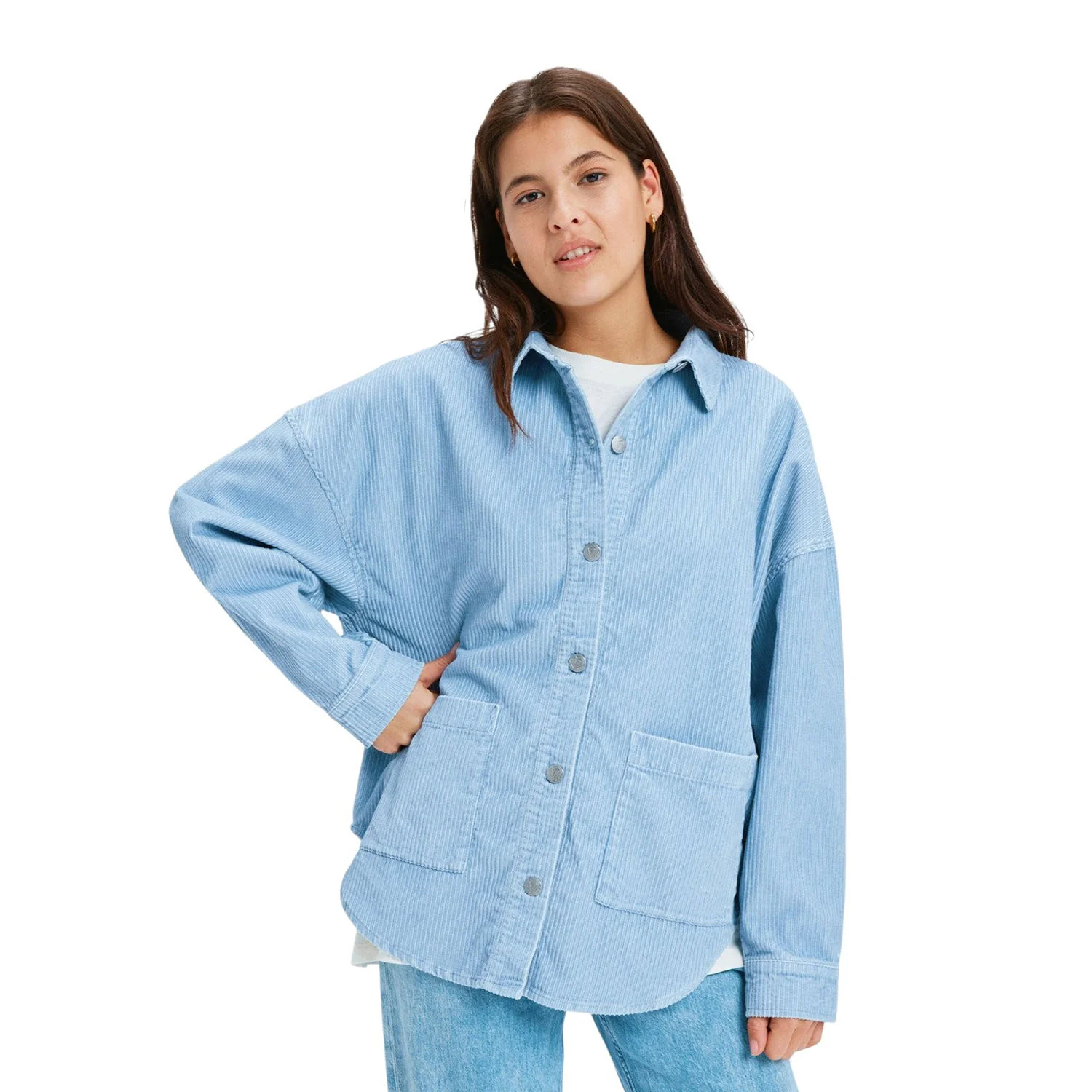 Roxy | Chemise en Velours Côtelé Femme Kick Back Washed - Image 2